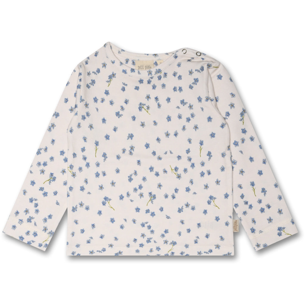 Petit piao  T-shirt L/S Printed Forget Me Not