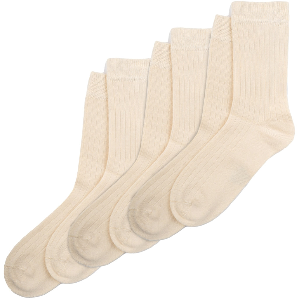 MiniPop® Noos Bamboo Socks 3 Pcs Off White