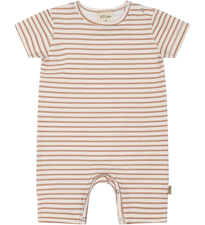 Petit Piao Sommerdragt - Camel/Offwhite