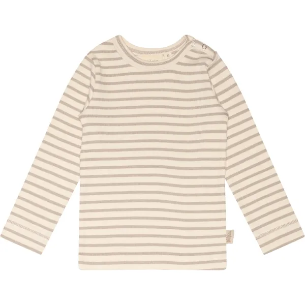 Petit Piao® Soft Sand/Off White Bluse Modal Striped