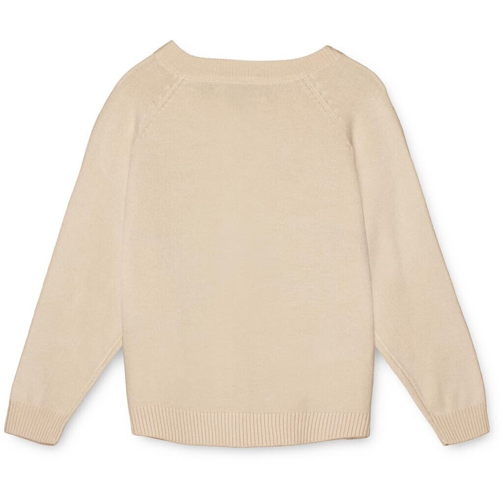 FAVO EMBR. KNIT PULLOVER