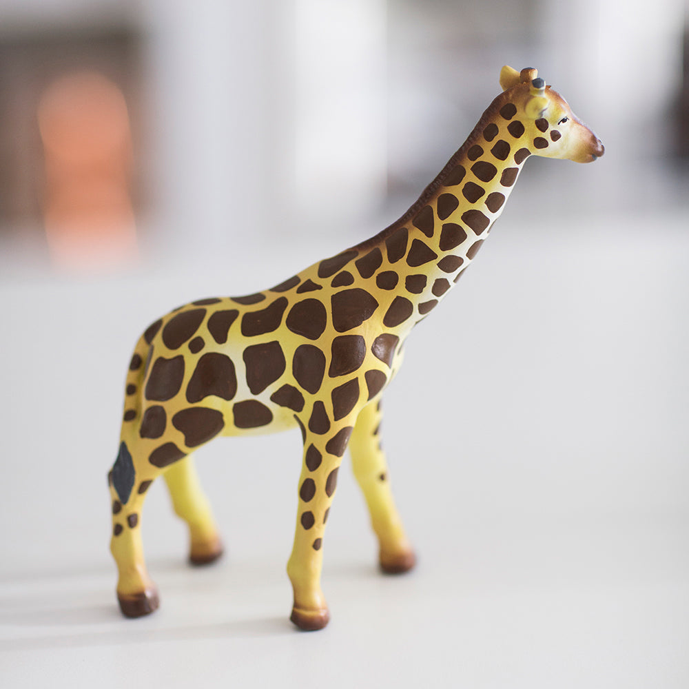 Green Rubber Toys - Giraf