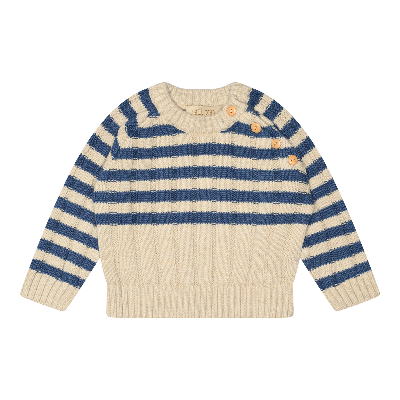 O-Neck Knit Sweater